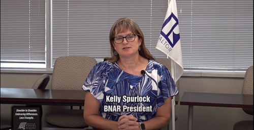 In Octobers message,  President Kelly Spurlock honors several BNAR members and highlights upcoming events and fundraisers 